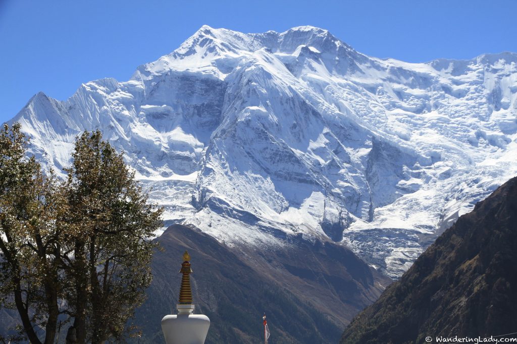 Annapurna 2. View from Upper Pisang.